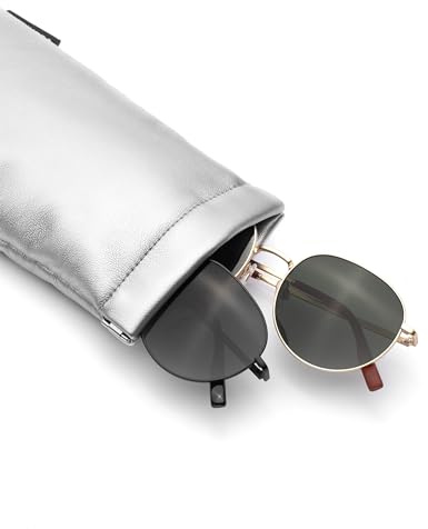 HAWKERS Estuche de Gafas - Capacidad para 2 Gafas - Estuche de Gafas para Viaje - Cierre Imantado