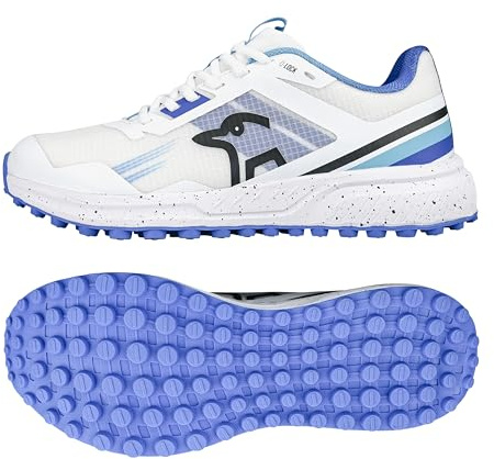Kookaburra KC 2.0 - Scarpa da Cricket con Suola in Gomma, Colore Blu/Cielo, Taglia 42