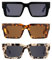 JM Völlig Vergrößerte Sonnenbrille mit Sehstärke Damen mit Federscharnier, Mode Quadratische Lesebrille mit UV-Schutz 3 Pack +1.5