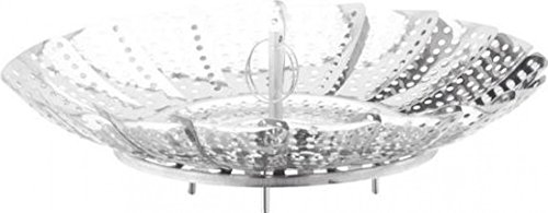 Judge Stainless Steel Basket Steamer on Legs 18cm-28cm, Gift Boxed - 25 Year Guarantee