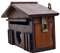 MagiDeal Holz Briefkasten, Abschließbare Vorschlagsbox Vintage Landhaus Mailbox Kummerkasten Pastorale Dekoration
