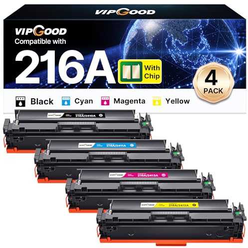 VIPGOOD 216A toner Compatibile HP Color LaserJet Pro MFP M183fw (4-Pack)