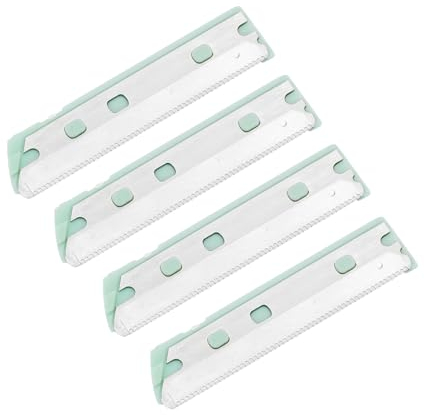 ZWILLING Ersatzklingen für Gesichtshaarrasierer (Rostfreier Edelstahl, extra scharf und präzise, Nachfüllpackung), Premium, 4 Stück