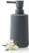 Moderne Seifenspender Grau Kunststoff Spülmittelspender, Seifenspender Bad für Badezimmer, Arbeitsplatte, Küche, Soap Dispenser mit Pumpspender (Grau)