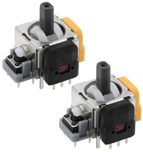 eMagTech 2PCS Module de Remplacement Stick V3 à Effet Hall 9,5mm x 11mm x 23mm Module de Fixation de Dérive à Effet Magnétique de Contrôleur Compatible avec Sony Compatible avec Playstation 4