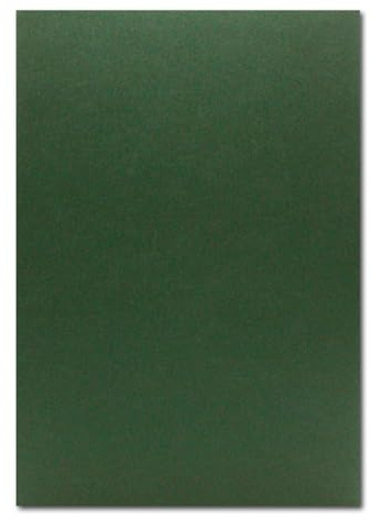 25 DIN A4 pappersark planoark – mossgrön (grön) – 225 g/m² – 21 x 29,7 cm – lerpapper fotokartong pysselpapper tonkartong – färger glad
