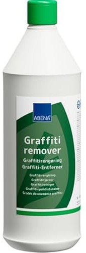 ABENA 1L Graffiti Remover, Heavy Duty Paint And Varnish Stripper Gel for Plastic, Wood, Metal, Brick, and Plaster Walls. Effective And Versatile Heavy Duty Paint Stripper.