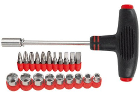 Cacciavite portainserti e bussole a T