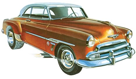 AMT 1:25 Scale 1951 Chevy Bel Air Model Kit