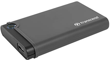 Transcend SSD/HDD Gehäuse-Kit (2.5 Zoll, Anti-Schock Gummigehäuse, USB 3.1)