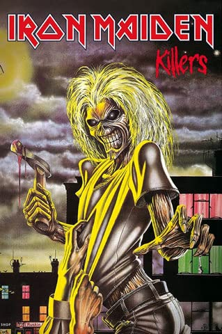 empireposter Iron Maiden - Killers - Musik Hard Heavy Band Poster Druck - Grösse 61x91,5 cm