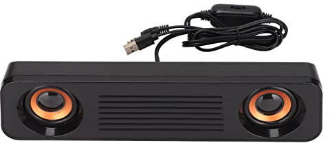 Altoparlanti per Computer, Altoparlanti per PC Cablati Alimentati Tramite USB con HIFI, Altoparlanti per Soundbar per PC Desktop