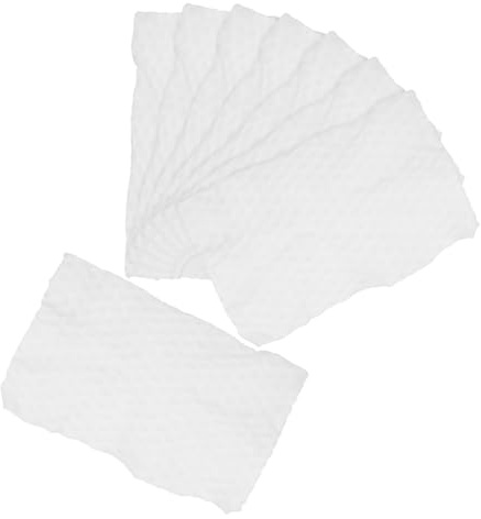 Mikinona 8 Stück Teiliges Makeup Baumwollpads Weiche Dicke Abschminkpads für Gesichtsreinigung und Nagellackentfernung Hautfreundlich für Kosmetikstudios und Professionelle Anwendung