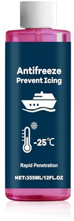 Genérico Anticongelante Refrigerante para Coche - Anticongelante para Radiador - Limpieza Invernal para Coches 355ml - para Automóvil Moto Camión Sedán Scooter Pickup SUV Verano e Invierno