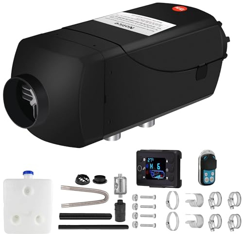 CVPX Riscaldatore da Parcheggio Diesel 12V Riscaldatore Ad Aria Diesel 8000W Riscaldatore da Parcheggio Diesel con Silenziatore per Auto, Autobus, Camion