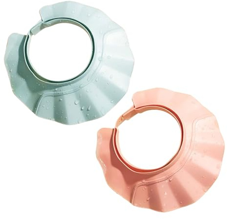 Hair Washing Shield Hat - Adjustable Wide Brim, Shampoo Protector, Bath Visor, Water Splash Guard | Splash Shield Hair Care Helper For Children Adults Boys Girls Elderly Pregnant Disable