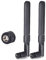 Bingfu WLAN Antenne, 2,4G/5,8GHz 8dBi MIMO RP-SMA Antenne Kompatibel mit ASUS Fenvi Rosewill Gigabyte WLAN Router Mini-PCI-Express PCIE-Netzwerkkarte WiFi Adapter Überwachungskamera, 2 Stück
