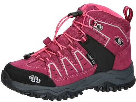 Brütting Mount Pinos High Kids Bottes de Trekking, Rose, 40 EU
