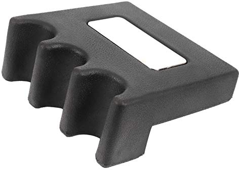 ZLXHDL Billard Queue Halter, Hartplastik, kann 3 Queues halten, platzsparend und tragbar, ideal für Tisch, Bar, Angelrute, Pool Queue Halterung, Stuhl Billard Zubehör für Billardtisch