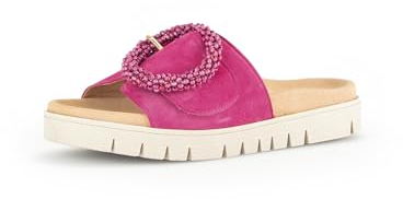 Gabor Damen Pantoletten, Frauen Slipper,Best Fitting,Freizeitschuhe,Schlupfschuhe,schluepfschuhe,Slip-ons,Backless Slipper,pink,40 EU / 6.5 UK
