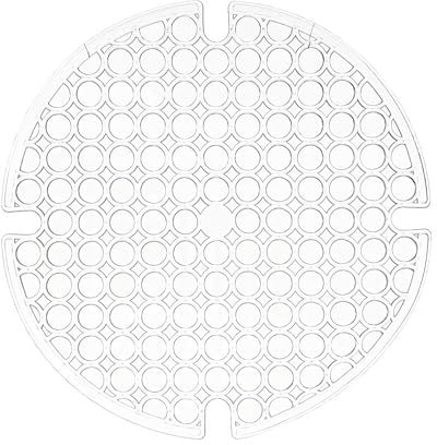 SPÜLBECKEN Einlage Ø30cm rund transparent Spülbeckenmatte Spülbeckeneinlage Spülmatte Abtropfmatte Matte 51
