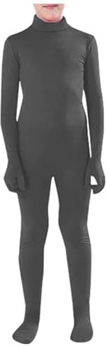 Maillot Completo Gimnasia Hombres Body Entero Manga Larga Mono Bodysuit Leotardo Ballet Disfraz Segunda Piel Ropa Traje de cuerpo entero Ninja invisible Body