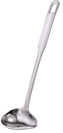 GRÄWE Cuillère à sauce en acier inoxydable à suspendre série « Classic ».