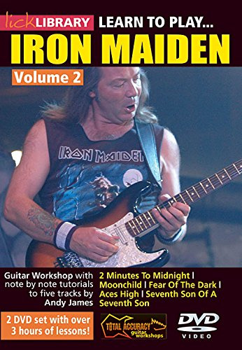 Danny Gill,Iron Maiden-Learn to Play Iron Maiden-Guitar-DVD