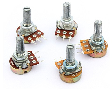 Ytian 5X potentiometre B10K 10K ohm Simple lineaire Conique Rotatif