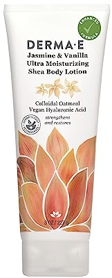 DERMA E Jasmine & Vanilla Body Lotion 227g