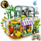JONRRYIN Casa de Flores de Construcción de Bloques de Juguete, 860+ Piezas Kit de Construcción Juegos de Casa, Casas de Flores Bonsái Juguetes de Construcción Juguetes Creativos para Niñas y Niños
