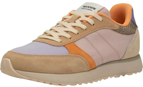 Woden WL740 Ronja - Damen Schuhe Sneaker - 935-Ballerina-Multi, Größe:37 EU
