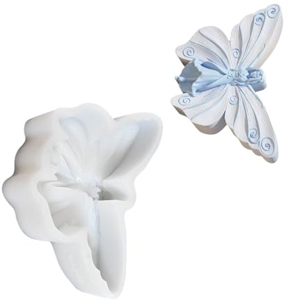 Moldes De Silicona Hecho A Mano Yesos Mariposa Hadas Vela Adorno Moldeo Resina Epoxi Molde De Silicona Mariposa Hadas Vela Yesos Moldeo Artesanía Suministros