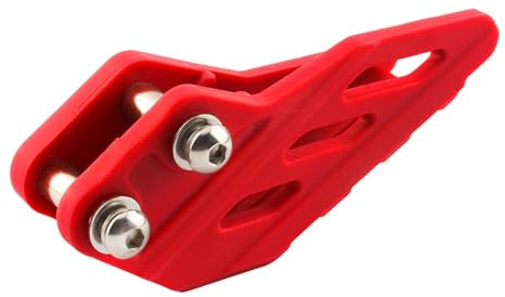 kedjeskydd Motorcykel Kedjeguide Stabilisator Hållare Skydd Passar För Honda Skotrar Motocross Delar Motorcykel skyddskedja(Red)