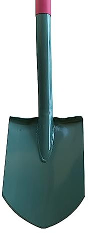 Gärtnerspaten Damen-Spaten aus Qualitätsstahl Schaufel Leicht & Bequem Pflanzspaten für Garten Outdoor Spaten mit langem Stiel Multifunktional 116 cm