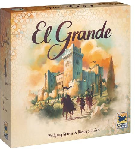 El Grande Brettspiel – Engage in Medieval Intrigen in Spanien des 15. Jahrhunderts! Bereichskontrolle-Strategiespiel für Kinder und Erwachsene, ab 12 Jahren, 2–5 Spieler, 90 Minuten Spielzeit,