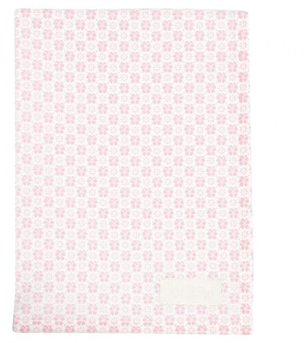 Greengate Küchentuch, blassrosa Baumwoll-Geschirrtuch „Edie“ 50x70 cm