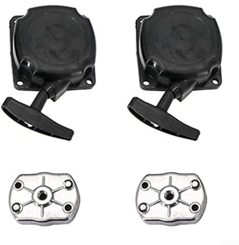Kit de arranque y placa de accionamiento de repuesto para BC52 y BC520 para cortacésped, 4 piezas para un mantenimiento sin costuras