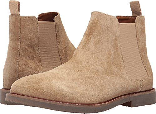 Steve Madden Botas HighlineChelsea para hombre, marrón (Sand Suede), 40 EU