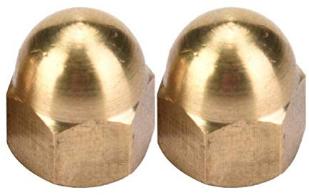 Brass Acorn Nut Kit Dome Head Cap Hex Nuts Set Vehicle Fasteners m3-m12 Fix Tires (M6)