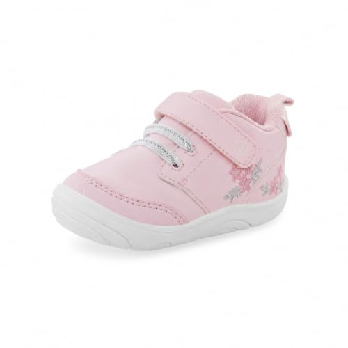 Stride Rite 360 Unisex Child Taye 2.0 First Walker Shoe, Light Pink, 6 Infant