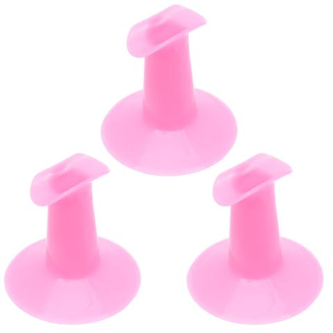 Mipcase 3 Pcs Manucure Support: Vernis Repose Doigts Tech Design De Support De Vernis À Doigts Support De Manucure Art Porte- Manucure Repose- Peinture Main Gel Base
