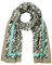 camel active Damen Schal mit Allover Print Grün AOP, womenswear-OS