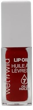 Wet n Wild Huile à Lèvres Teintée, Gloss Rouge Nourrissant et Non Collant Enrichi de 7 Huiles Naturelles, Formule Légère pour un Effet Brillant Miroir, Heart Rate