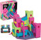 MEGA L’Escalier de Squid Game Coffret de construction de 1 707 pièces avec figurine articulée, pour collectionneurs, HYL45