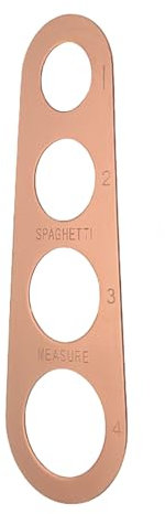 Outil de mesure des spaghetti - Guide de portion en acier inoxydable, anneaux de dimensionnement des pâtes | 4 sous-nouilles à sous, ustensiles de cuisine compacts, assistants de cuisine pour les