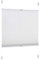 Rapid Teck® Klemm Thermo Plissee 95cm x 130cm Weiß Blickdicht Faltrollo Jalousie Rollo ohne Bohren Klemmrollo Fertigplissee