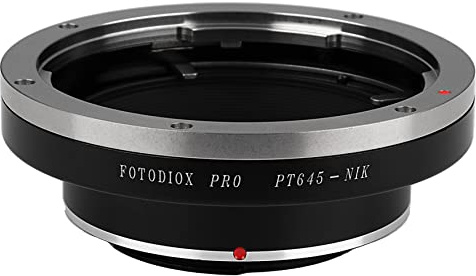 Fotodiox Pro Lens Mount Adapter Compatible Pentax 645 Lenses to Nikon F-Mount Cameras