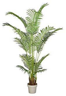 Palmera artificial grande con 1079 hojas, altura 180 cm, palmera decorativa