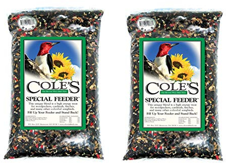 Coles Wild Bird Products Special Feeder Bird Food 20 lb (Pack of 2)